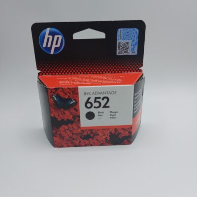 ראש דיו שחור מקורי HP 652 F6V25AE