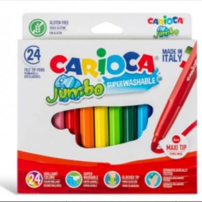 מארז 24 טושים צבעונים CARIOCA